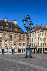 Lille (France) - Fa&ccedil;ades Place de l'Op&eacute;ra