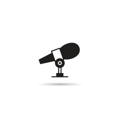 microphone icon vector illustration