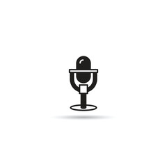 Obraz premium microphone icon vector illustration