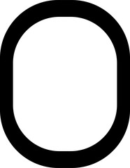 black and white moon circel zero ring alphabet art fort arrow. 