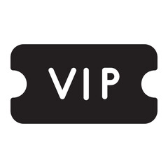 vip glyph icon