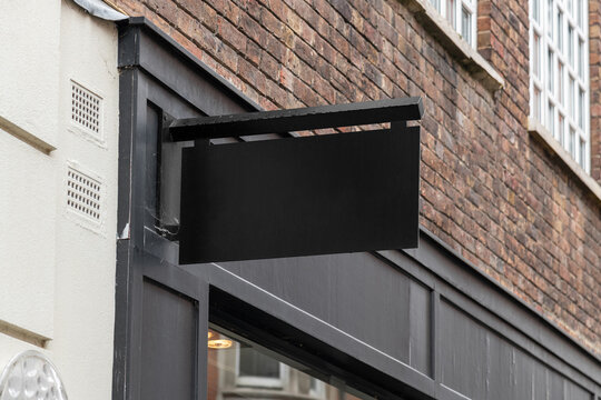 Blank billboard sign mockup in the urban environment, empty space to display your advertising or branding campaign