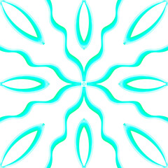 Abstract Light Neon Effect Pattern Geometry Background Design