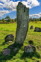 Nether Largie standing stones,  Kilmartin Glen, Argyll, Scotland