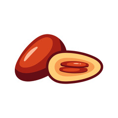 Dates Vector Illustration