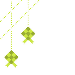 Ketupat Corner Decoration