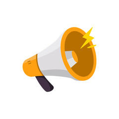 Megaphone Flat Design