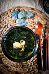 seaweed soup
Abalone Seaweed Soup
cooking
seaweed dish
Abalone dish