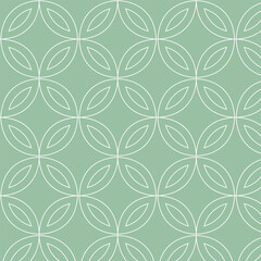 Seamless pattern. Graphic ornament. Floral stylish background. Vector repeating texture