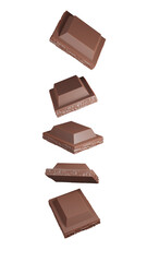 Chocolate bar png file , 3D Rendering, 3D illustration