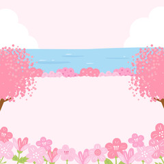 Fototapeta na wymiar spring is coming, hello spring, pink flower