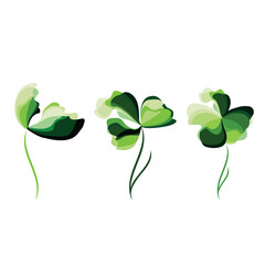 Modern floral set dedicated to textile fabric or wallpaper, cards, invitations, decorative paper or mockup