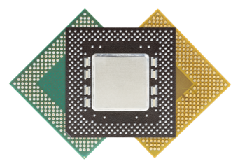 Central processing unit or Computer chip