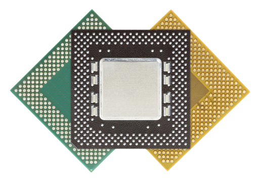 Central processing unit or Computer chip