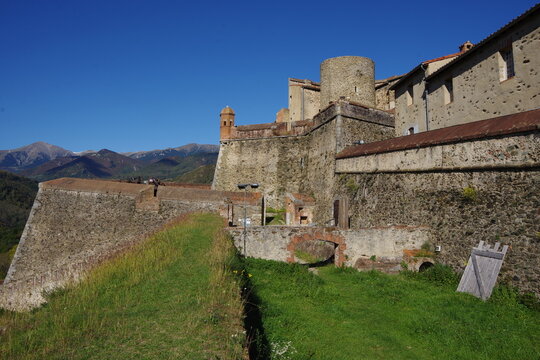 village de Montagne de Prats de Mollo dans le Vallespir dans les Pyr&eacute;n&eacute;es Orientales en France