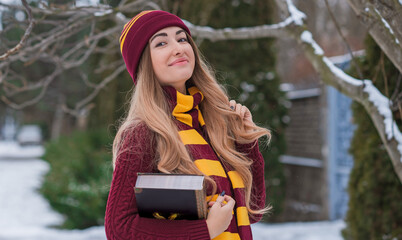 Halloween party and masquerade ideas, cosplay, people outfit. Witch from school of wizards and magic
