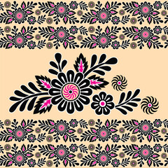 pattern with flowers