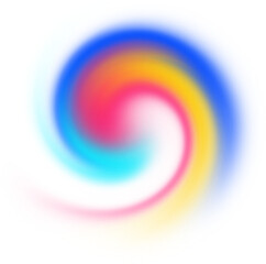 Abstract Gradient Blur Shape