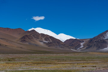 Montaña de colores en la ruta de los seismiles, Fiambala, Catamarca, Argentina