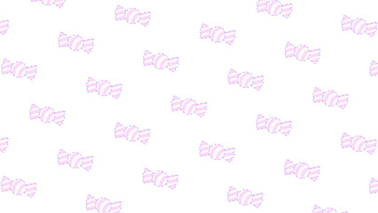 ♪ファンシーなピンクキャンディパターン♪png