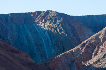 Montaña de diferentes formas, Fiambala, Catamarca, Argentina