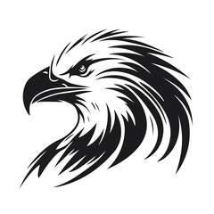 Fototapeta premium Eagle Vector Logo Template. Illustration of eagle. Vector