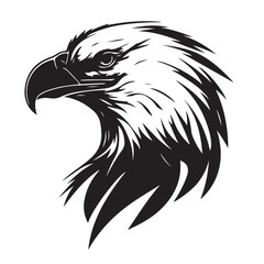 Eagle Vector Logo Template. Illustration of eagle. Vector
