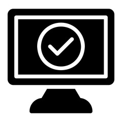 monitor glyph icon