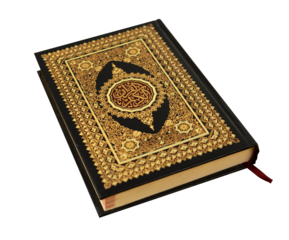Holy Quran isolated