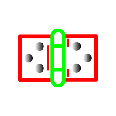 window hinges icon