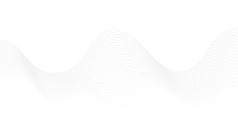 Abstract white paper wave background and abstract gradiant and white wave curve lines banner background design. Vector illustration. Modern template abstract design flowing particles wave.