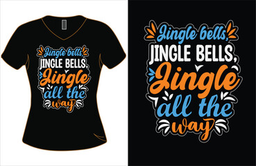 Christmas day T-shirt vector design.
