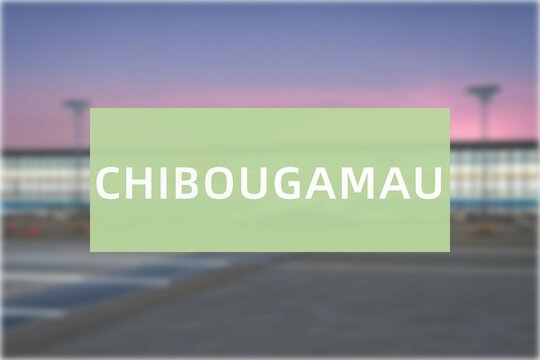 Airport of the city of Chibougamau