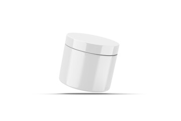 Low Angle View of Body Butter Bottle