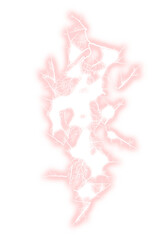 3D ILLUSTRATION LIGHTNING THUNDER STORM, REALISTIC RED