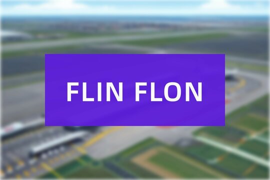 Airport of the city of Flin Flon