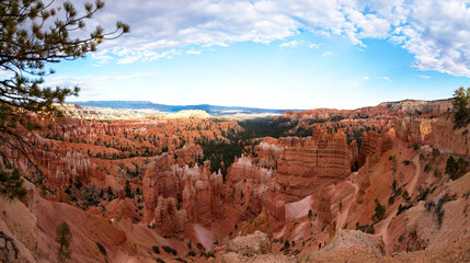 Fototapeta na wymiar bryce canyon panorama