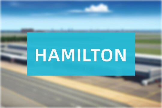 Airport of the city of Hamilton