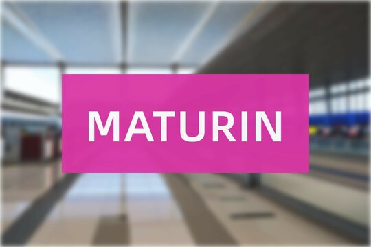 Airport of the city of Maturin