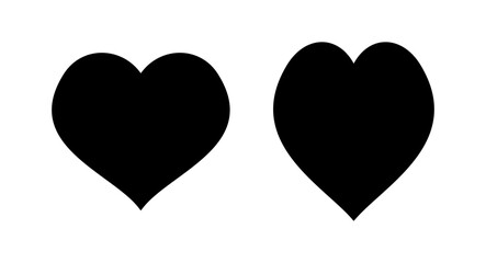 Love icon vector illustration. Heart sign and symbol. Like icon vector.