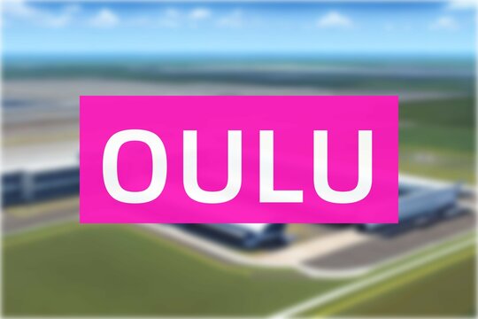 Airport of the city of Oulu