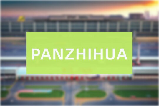 Airport of the city of Panzhihua