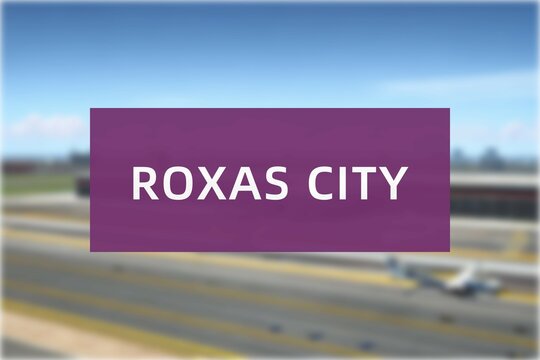 Airport of the city of Roxas City