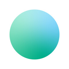 Trendy gradation circle design. Isolated color frame. Colorful gradient button shape. 