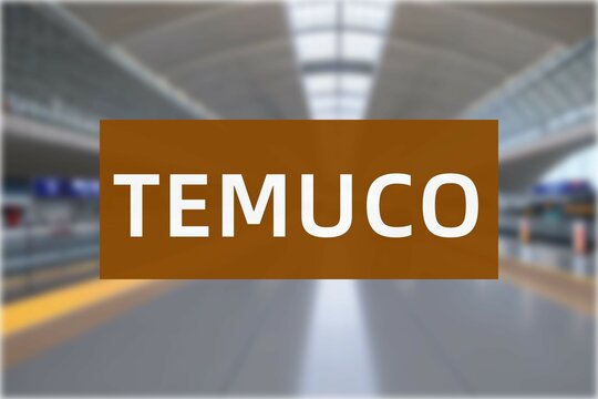 Airport of the city of Temuco