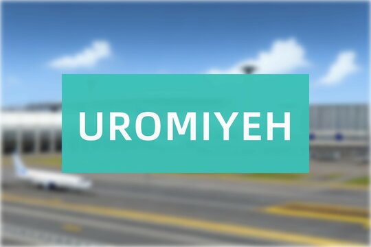 Airport of the city of Uromiyeh