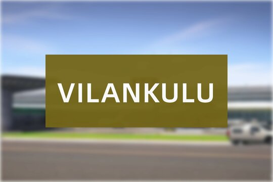 Airport of the city of Vilankulu