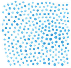 water color abstract dots background
