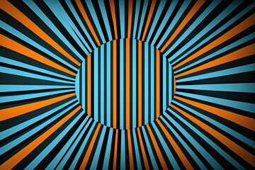 striped background illusion