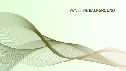 Wave Line Background